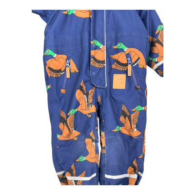 Mini Rodini kebnekaise winter overall, bird | 86cm