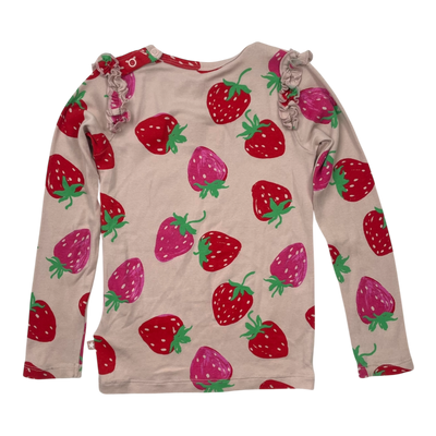 Molo emma shirt, strawberries | 104cm