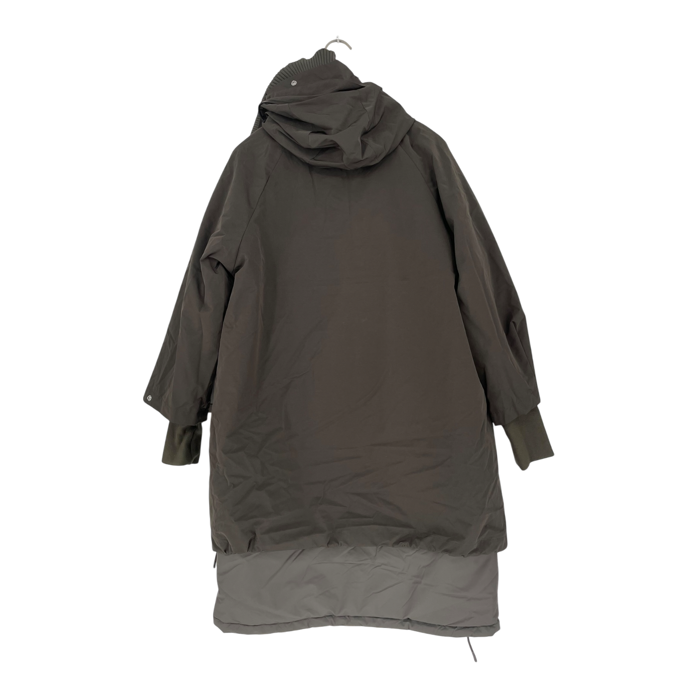 Embassy of Bricks and Logs Selma modular parka, black olive | woman S