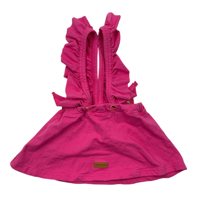 Metsola sweat brace skirt, pink | size 98/104cm