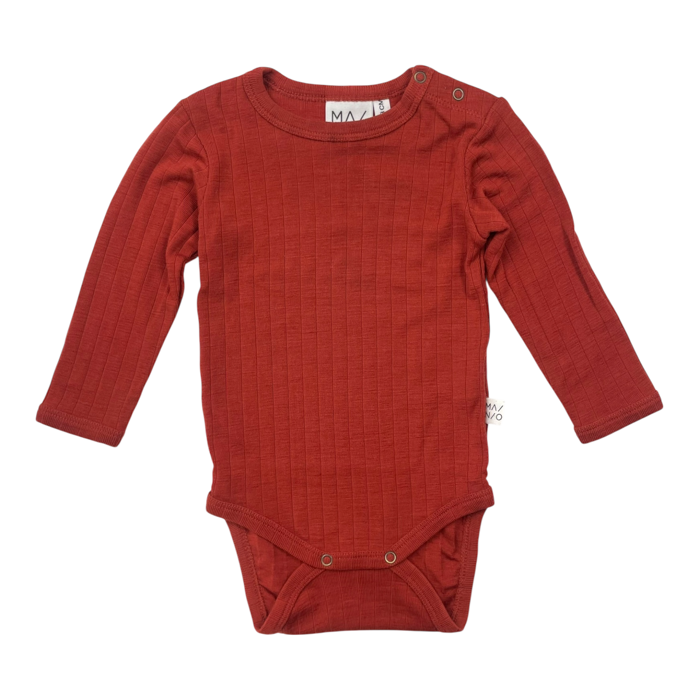 Mainio merino wool body, dark red | 62/68cm
