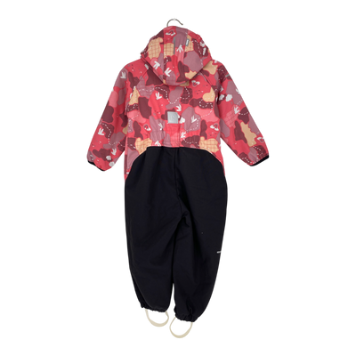 Reima mjosa softshell overall, birds | 92cm