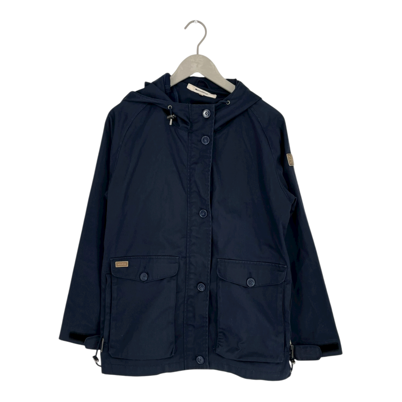 Makia midseason jacket, blue | woman M