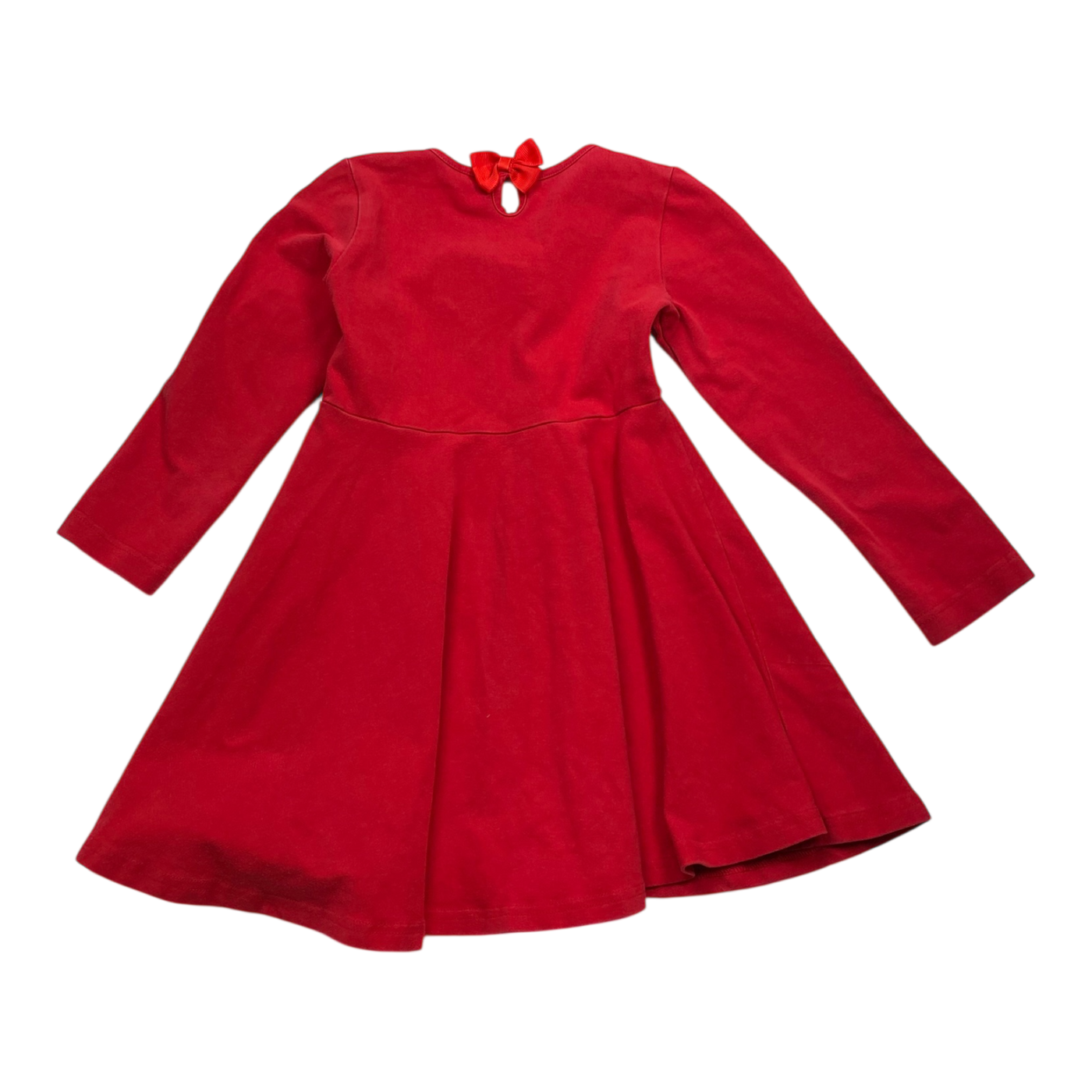 Metsola dress, red | 98/104cm
