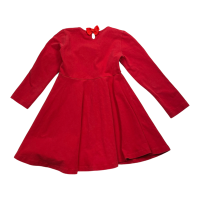 Metsola dress, red | 98/104cm