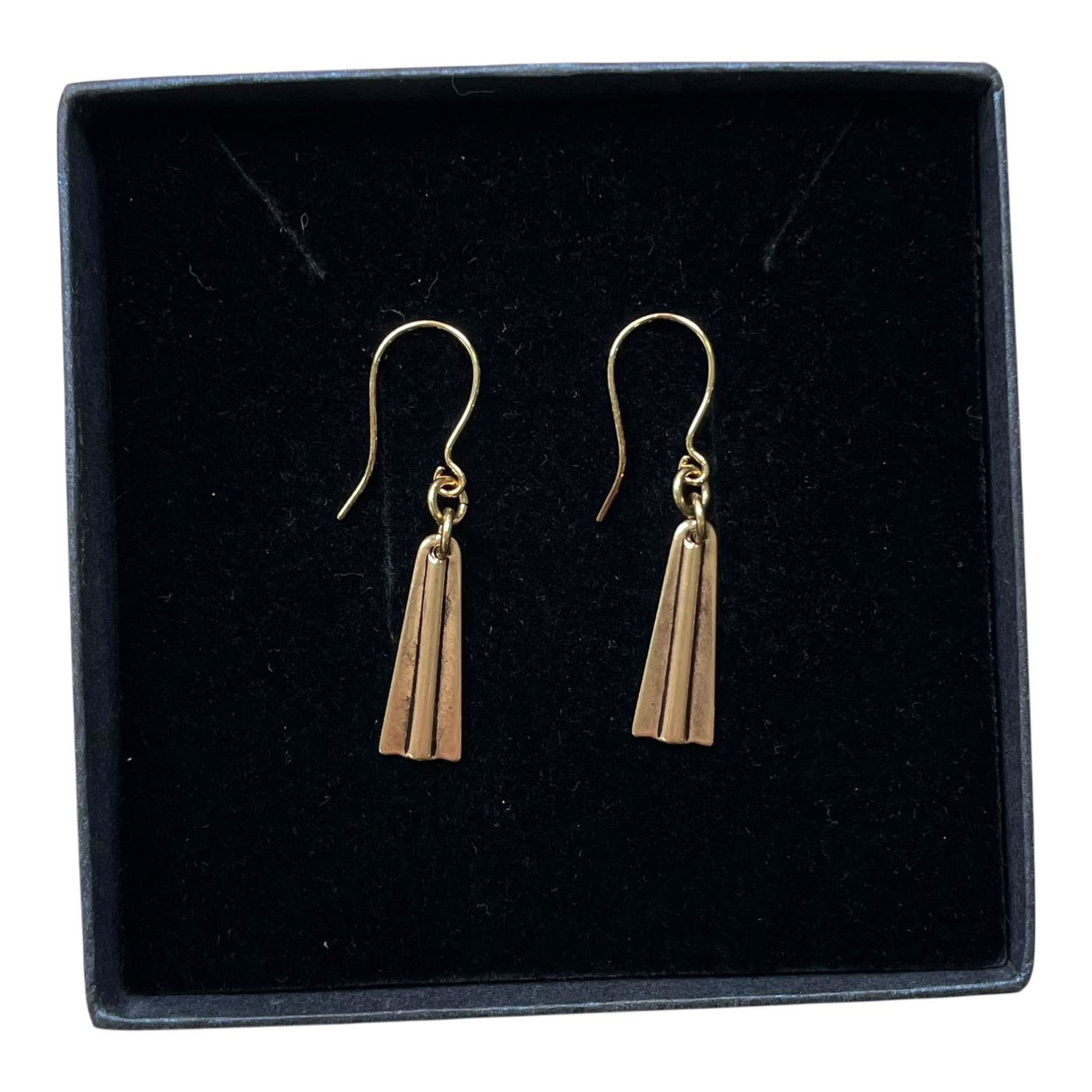 Kalevala Koru kuutar earrings, bronze