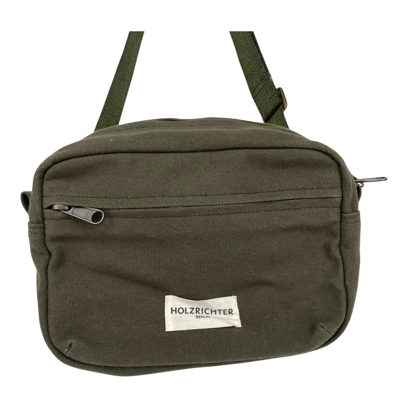 Holzrichter canvas bumbag, hunter green