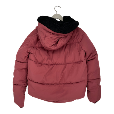 Embassy of Bricks and Logs leicester puffer jacket, rouge | woman S
