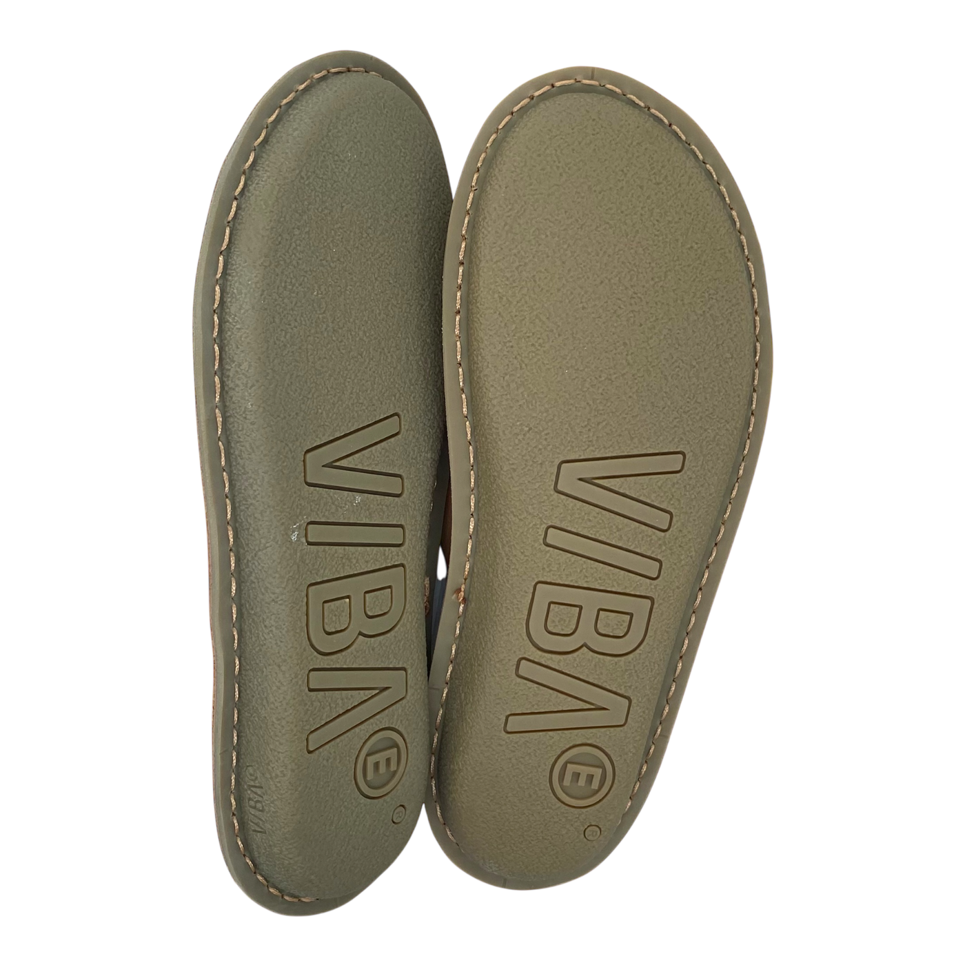 VIBAe Roma leather slippers, fawn tan | 45