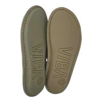VIBAe Roma leather slippers, fawn tan | 45