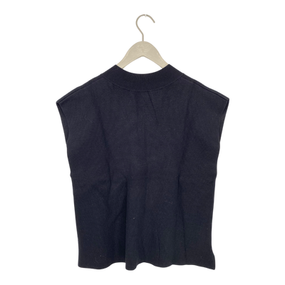 Soft Rebels henrietta knit vest, black | woman S