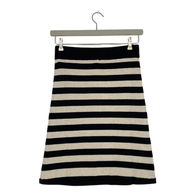 KARINFRAIDENRAIJ sierra lama wool skirt, stripes | woman L