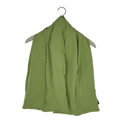Embassy of Bricks and Logs hervey puffer scarf, moss