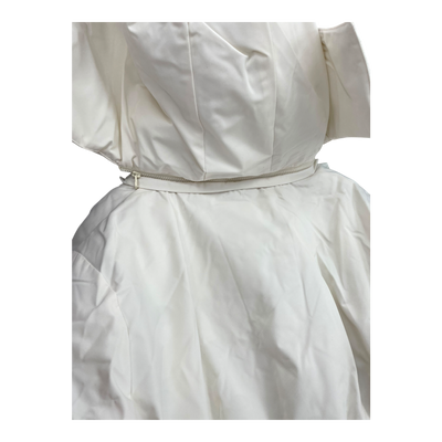 Embassy of Bricks and Logs norfolk parka, white | unisex S