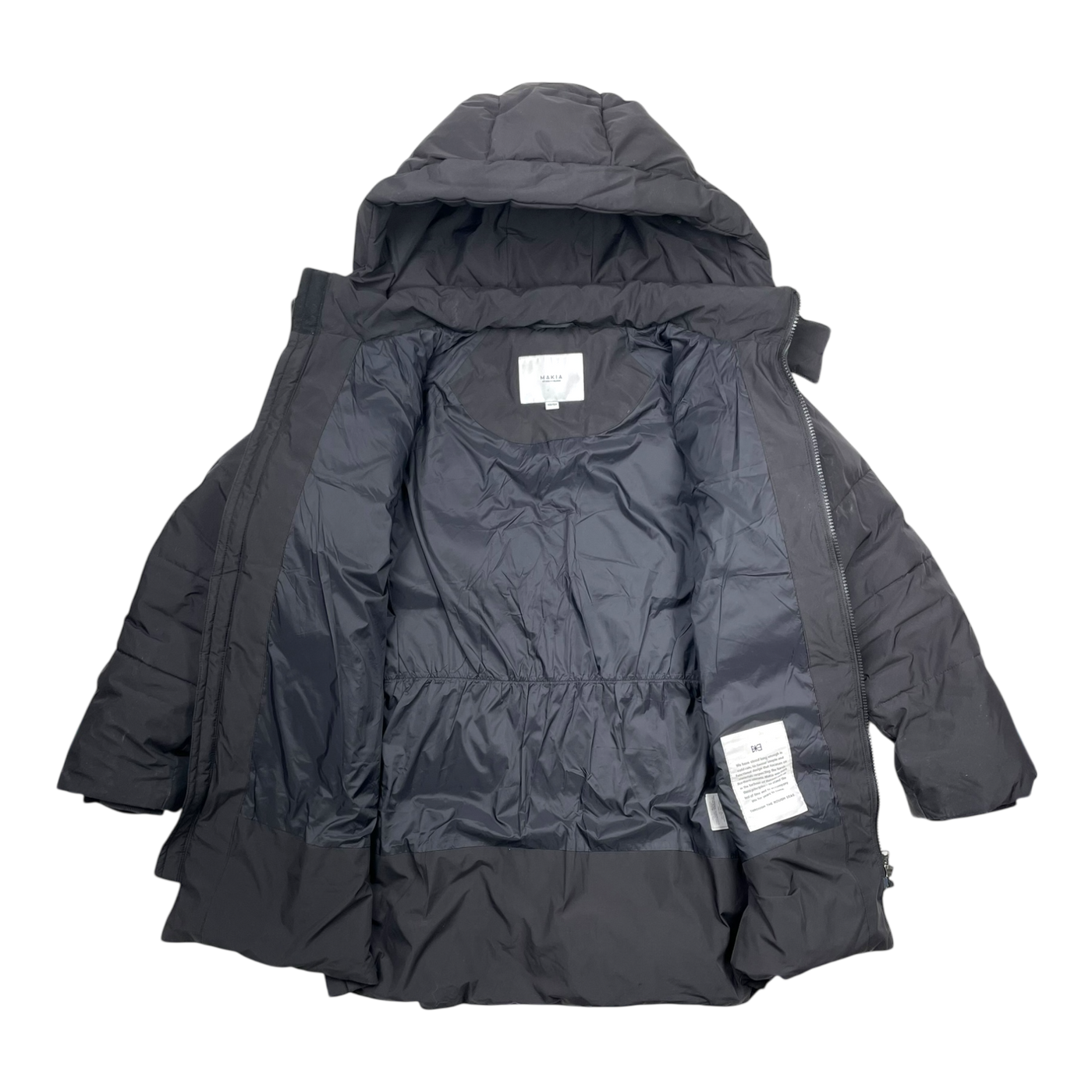 Makia puffer jacket, black | 158/164cm