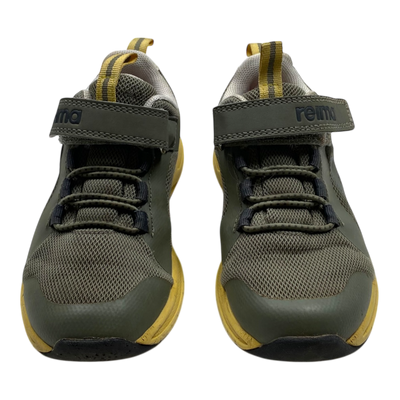 Reima kiritin waterproof sneakers, olive green | 29