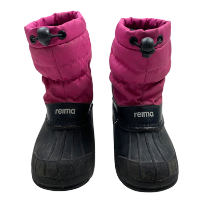 Reima nefar winter duck boots, deep pink | 29