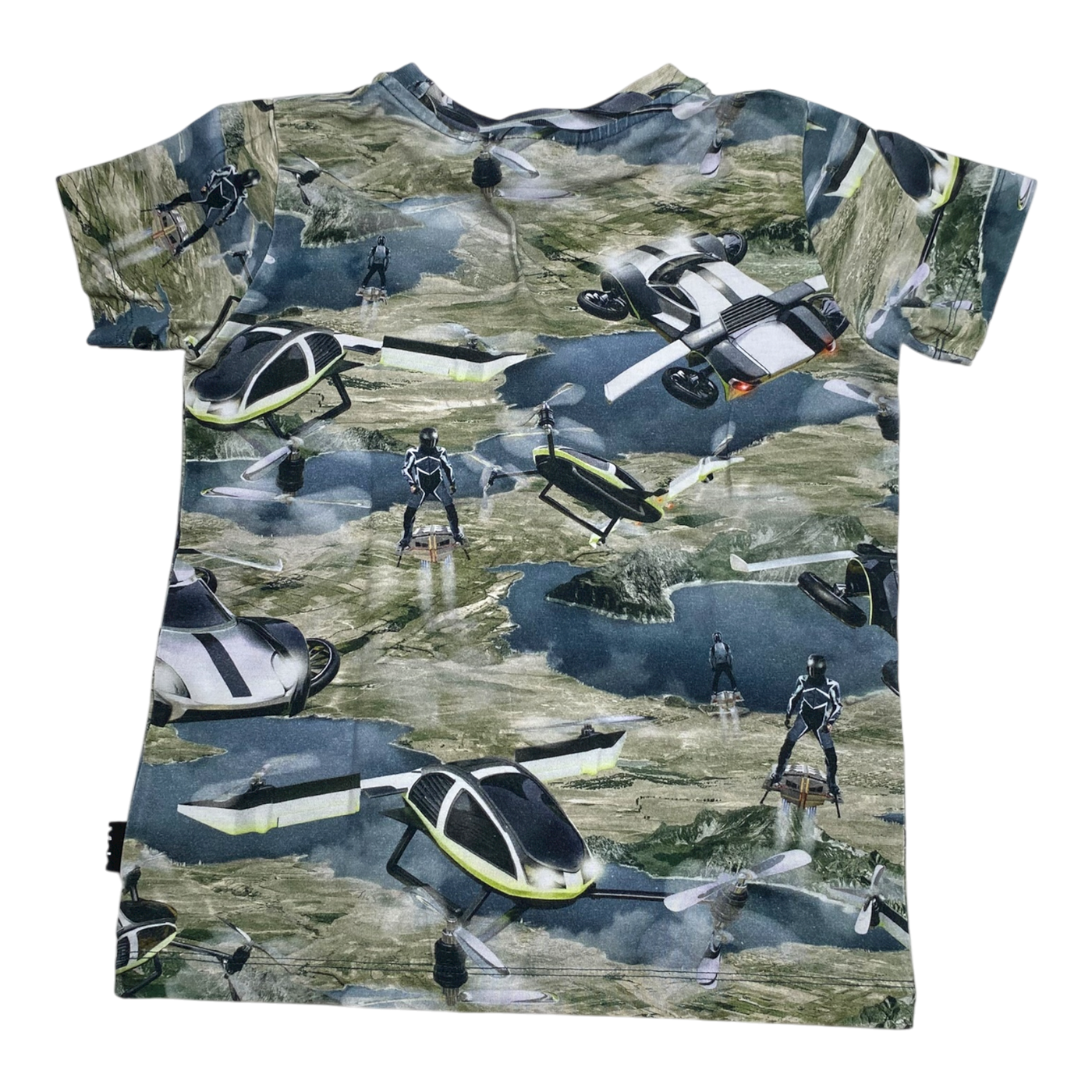 Molo t-shirt, robot | 110cm