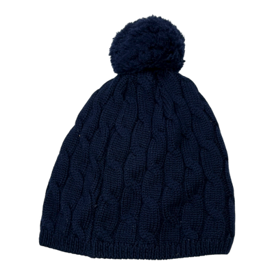 Reima wool beanie, navy blue | 1-4y