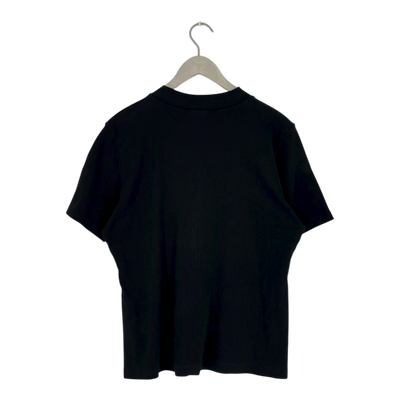 Aarre rib t-shirt, black | woman XXXL