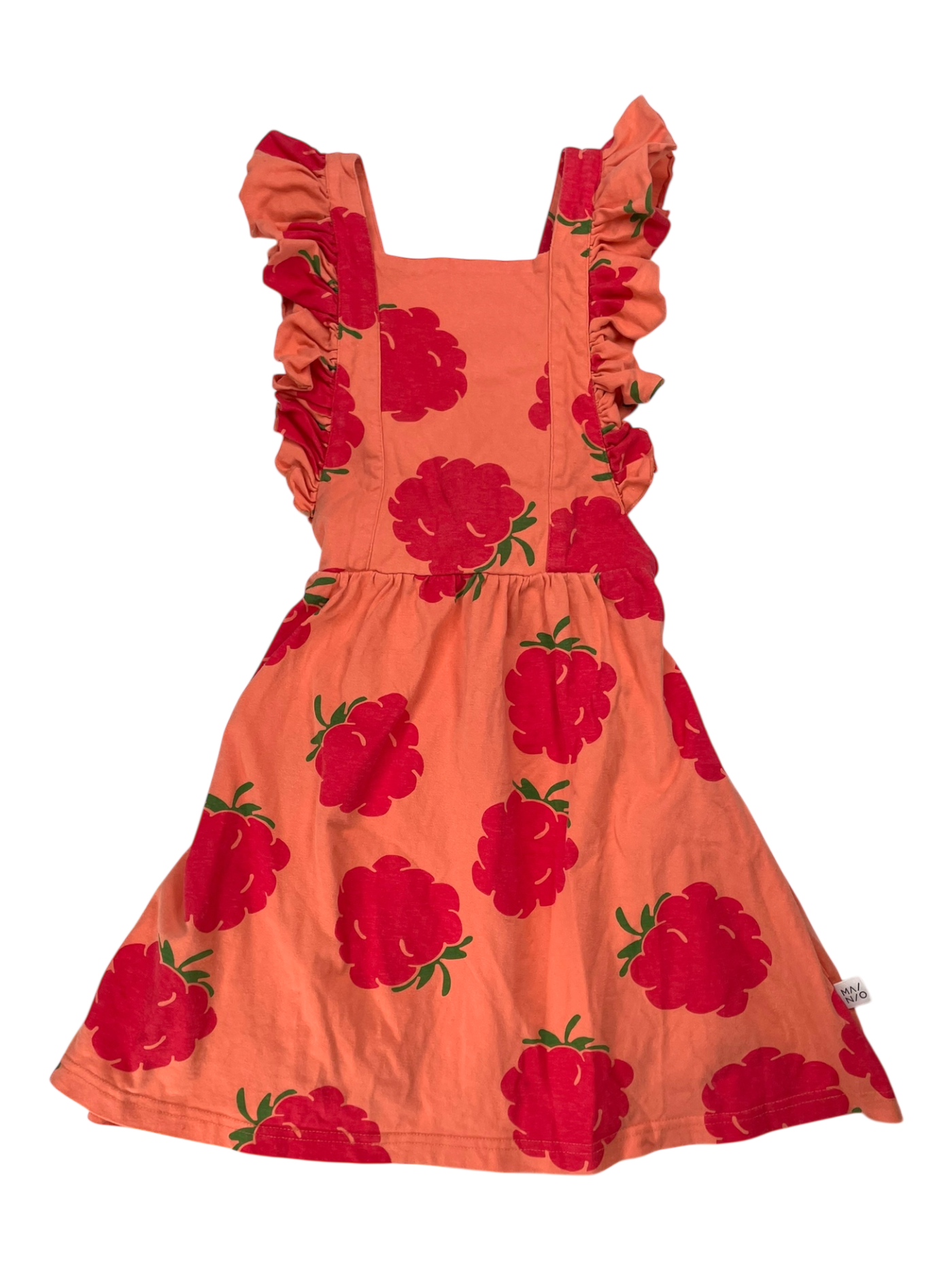 Mainio sleeveless dress, raspberry | 122/128cm