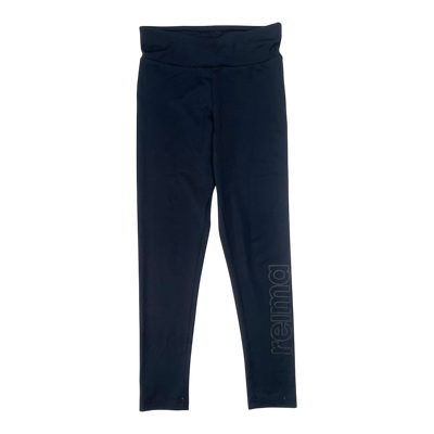 Reima luotan leggings, black | 134cm