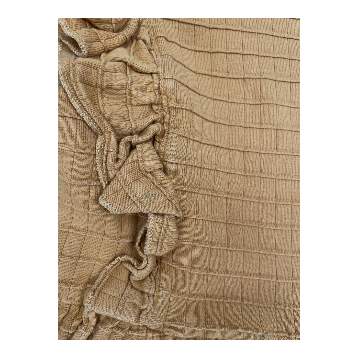 Mainio frill dress, yellow | 134/140cm