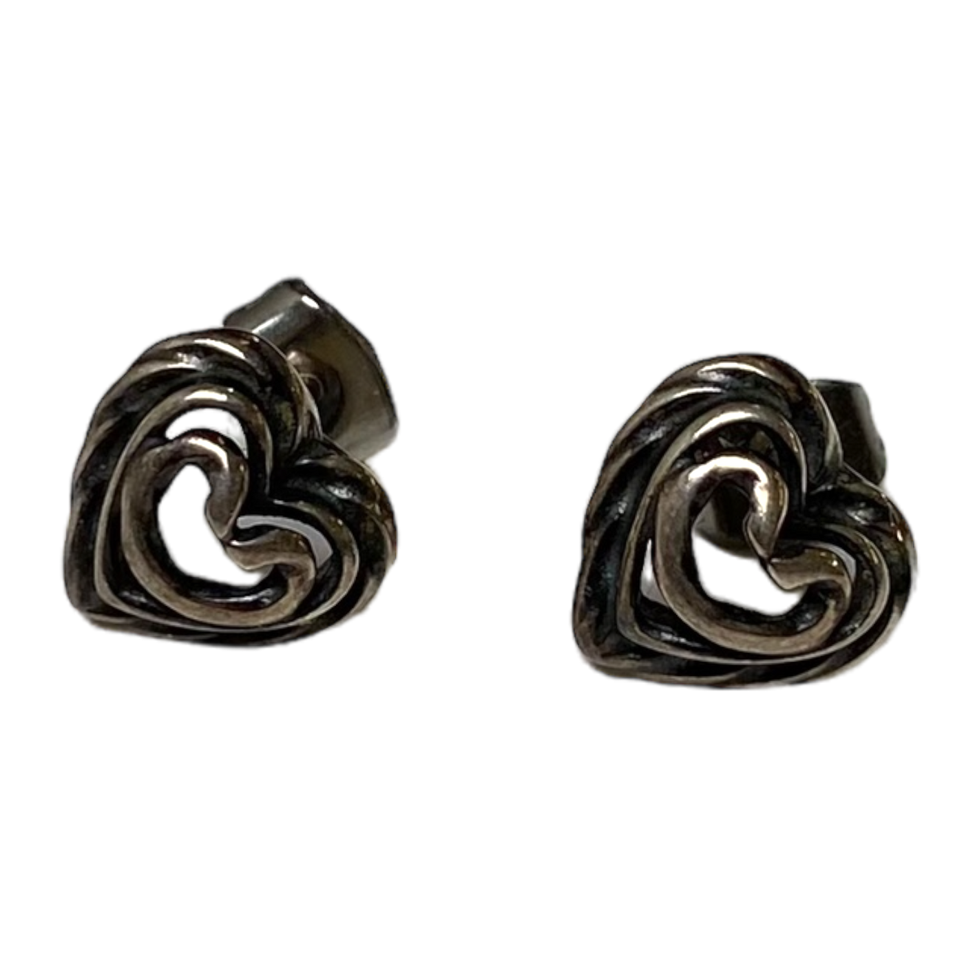 Kalevala Koru Heart of the House earrings, silver