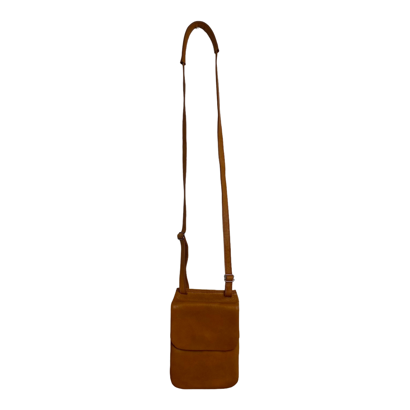 Harold's Bags leather chacoral smooth shoulder bag small, cognac