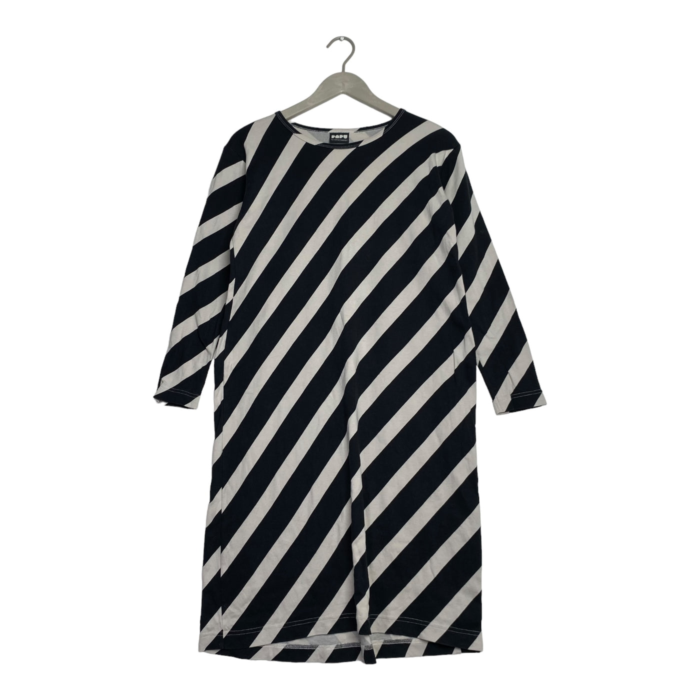 Papu stripe tunic, black/white | woman S