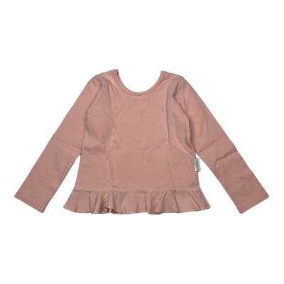 Gugguu frill shirt, pink | 92cm