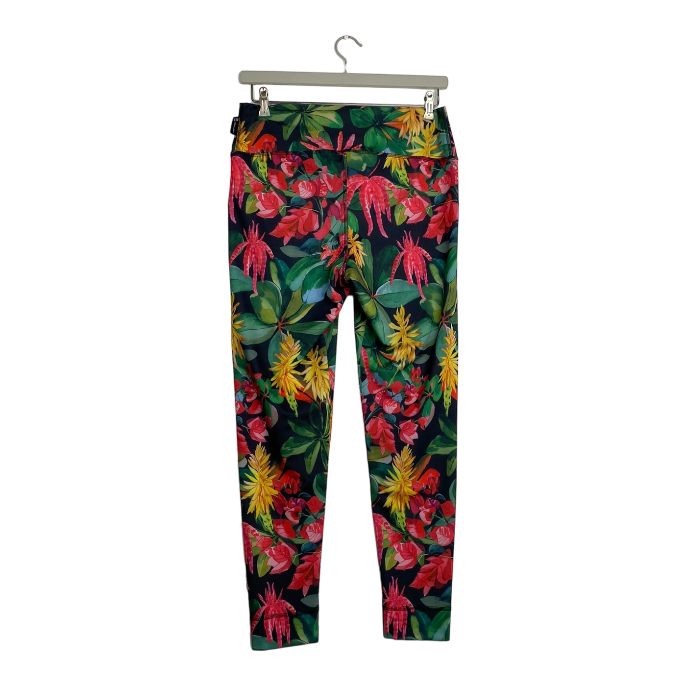 Ommellinen sport leggings, flower | woman XL