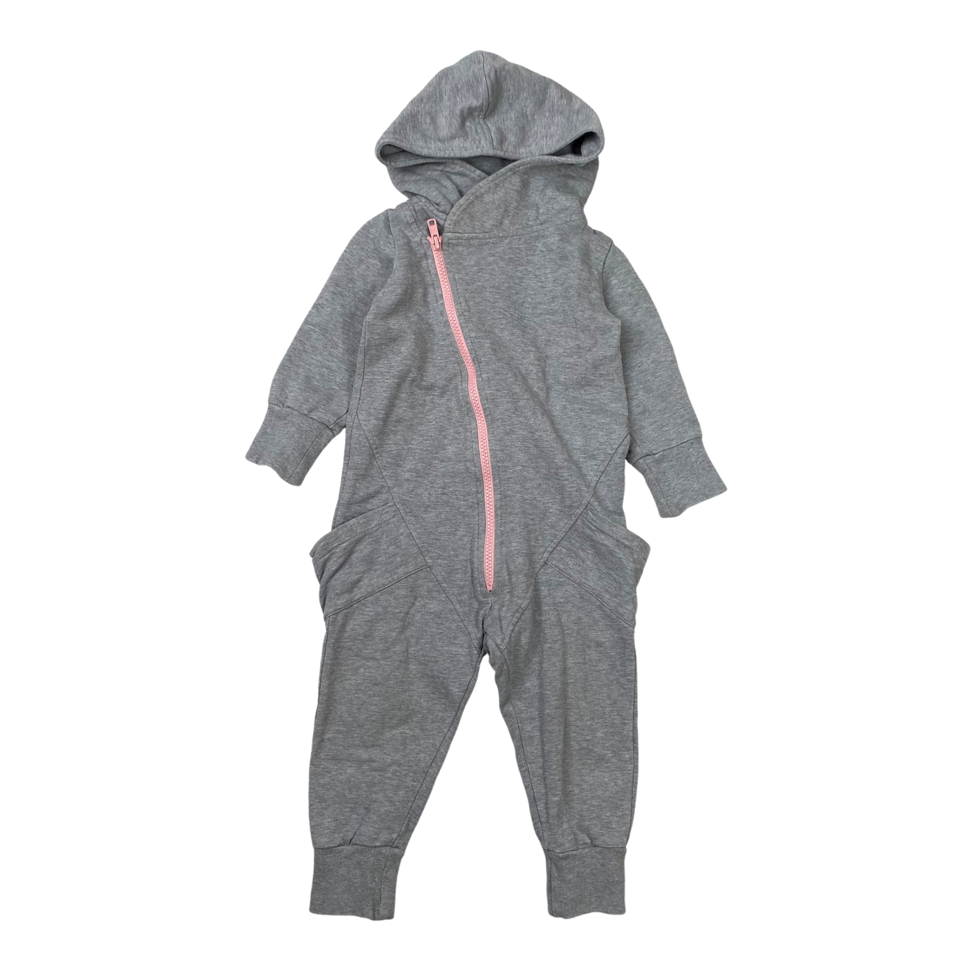 Gugguu sweat jumpsuit, grey | 86cm