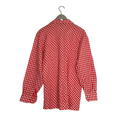 Marimekko blouse, red/white | woman M