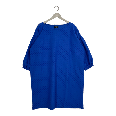 Aarre bubble dress, royal blue | woman XXXL