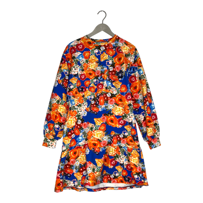 Kaiko ruffle sweat dress, flower | woman S