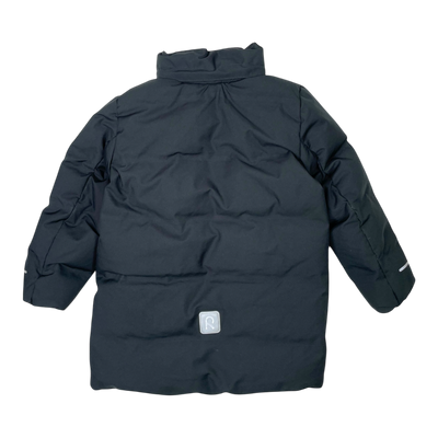 Reima wisdom down jacket, black | 104cm