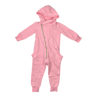 Gugguu sweat jumpsuit, pink | 98cm