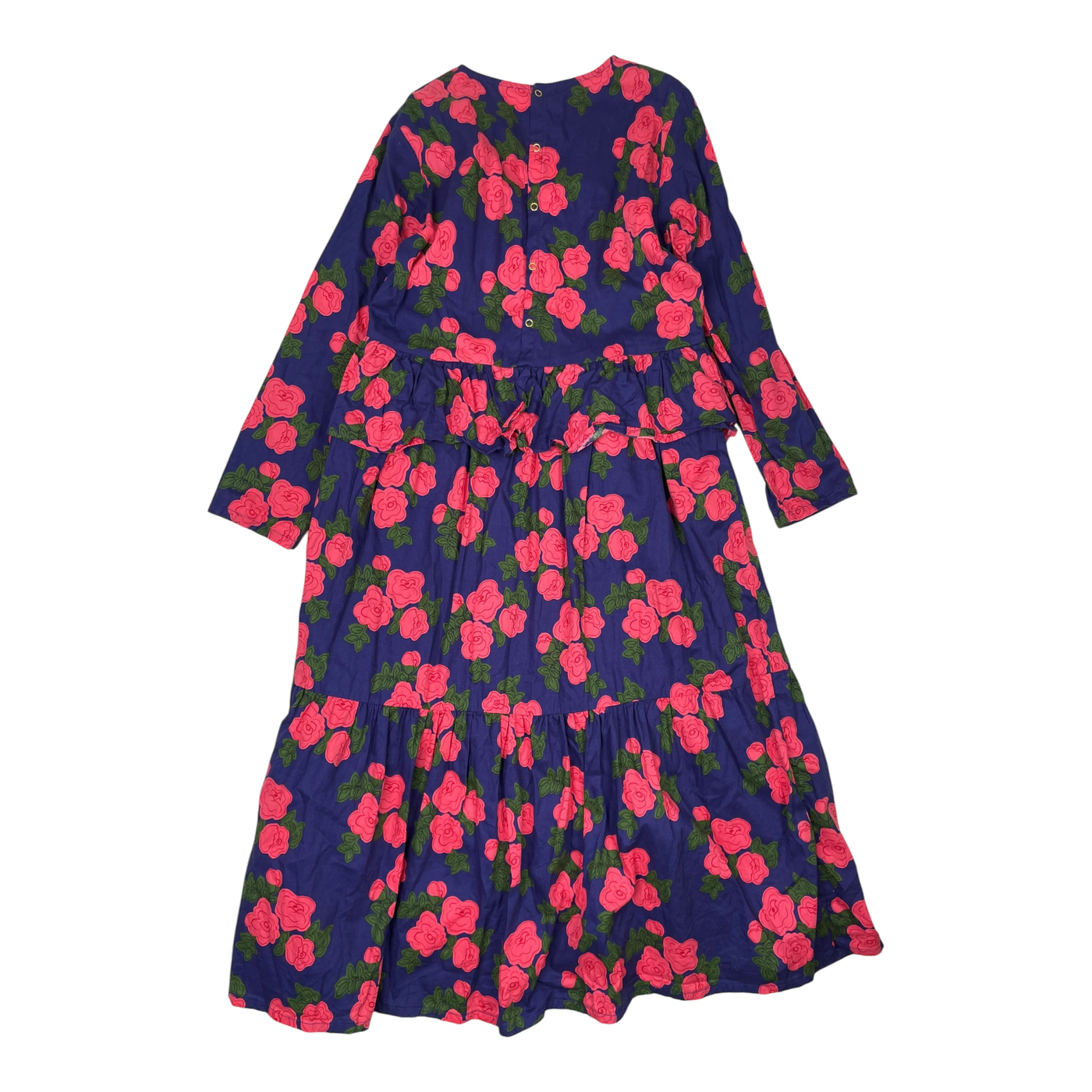 Mini Rodini woven dress, flower | 140/146cm