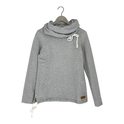 Ommellinen tube hoodie, grey | woman S