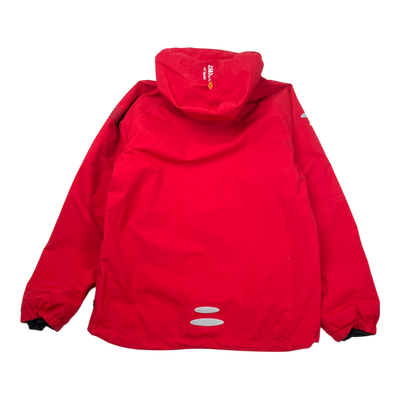 Isbjörn hardshell jacket, red | 158/164cm