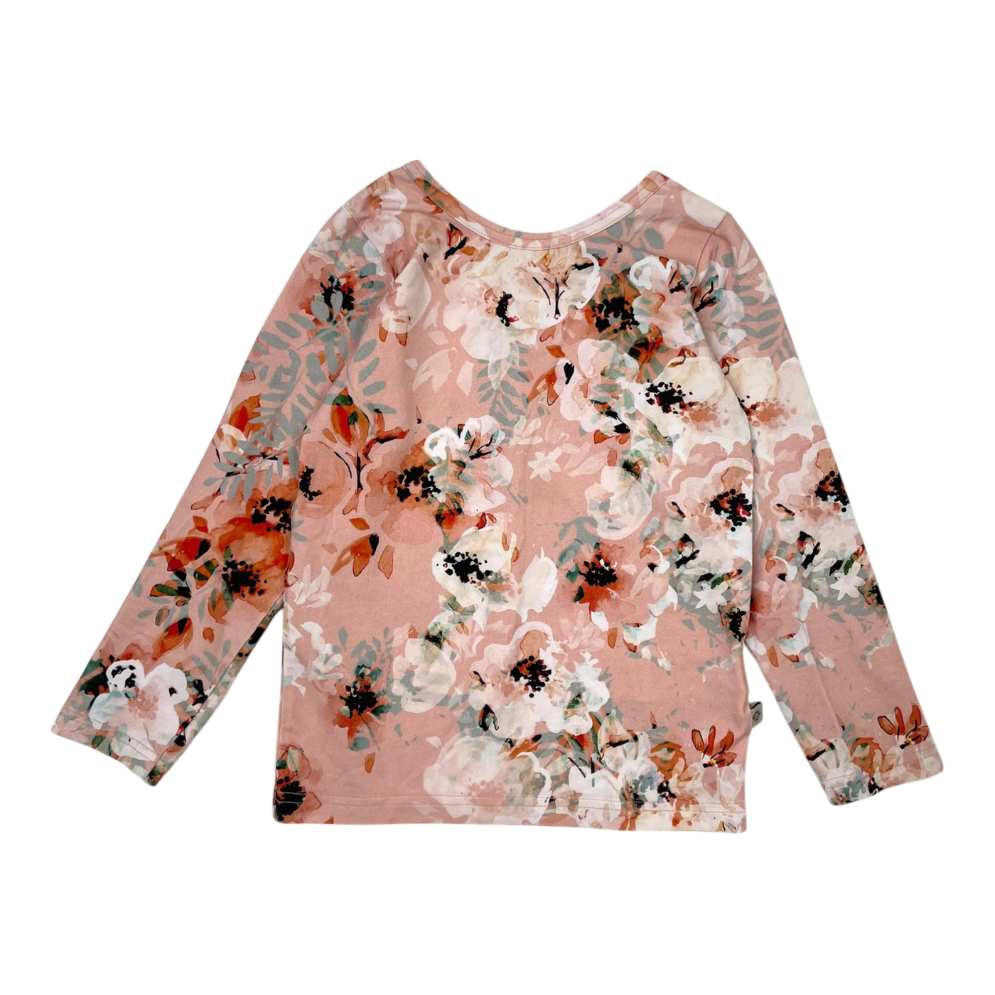 Kaiko cross shirt, peach blush | 110/116cm