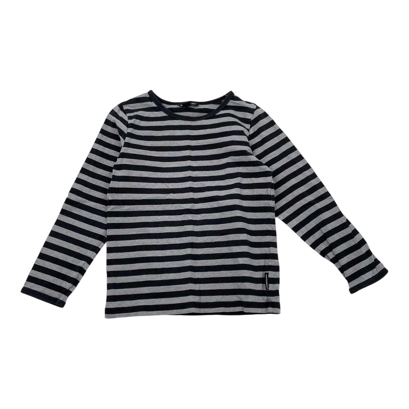 Marimekko stripe shirt, grey / black | 116cm