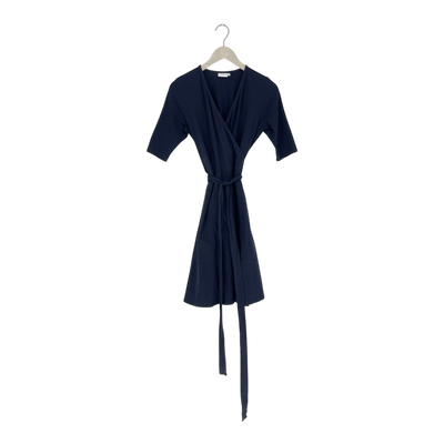 Versonpuoti wrap dress, dark blue | woman S