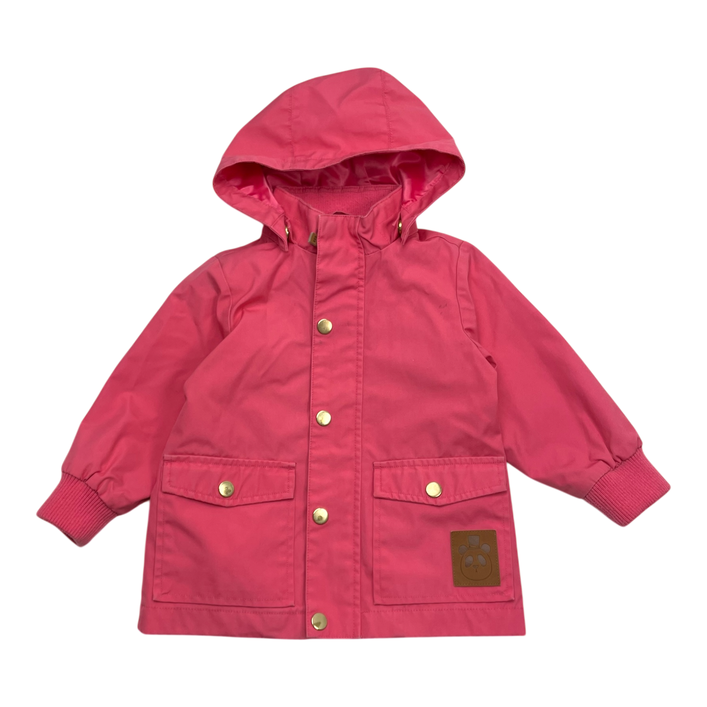 Mini Rodini pico jacket, hot pink | 80/86cm
