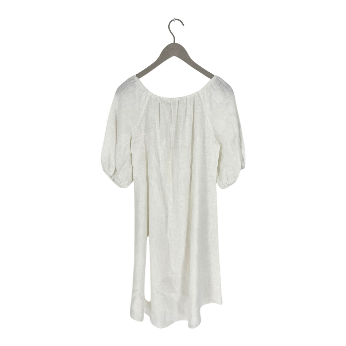 Bypias louise linen dress, white | woman M