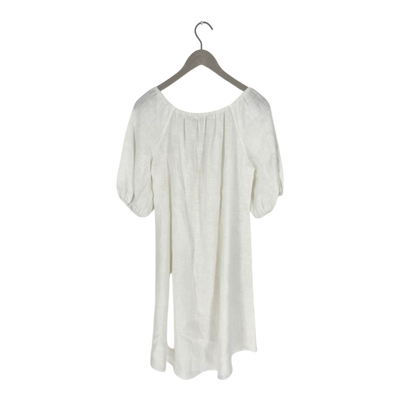 Bypias louise linen dress, white | woman M