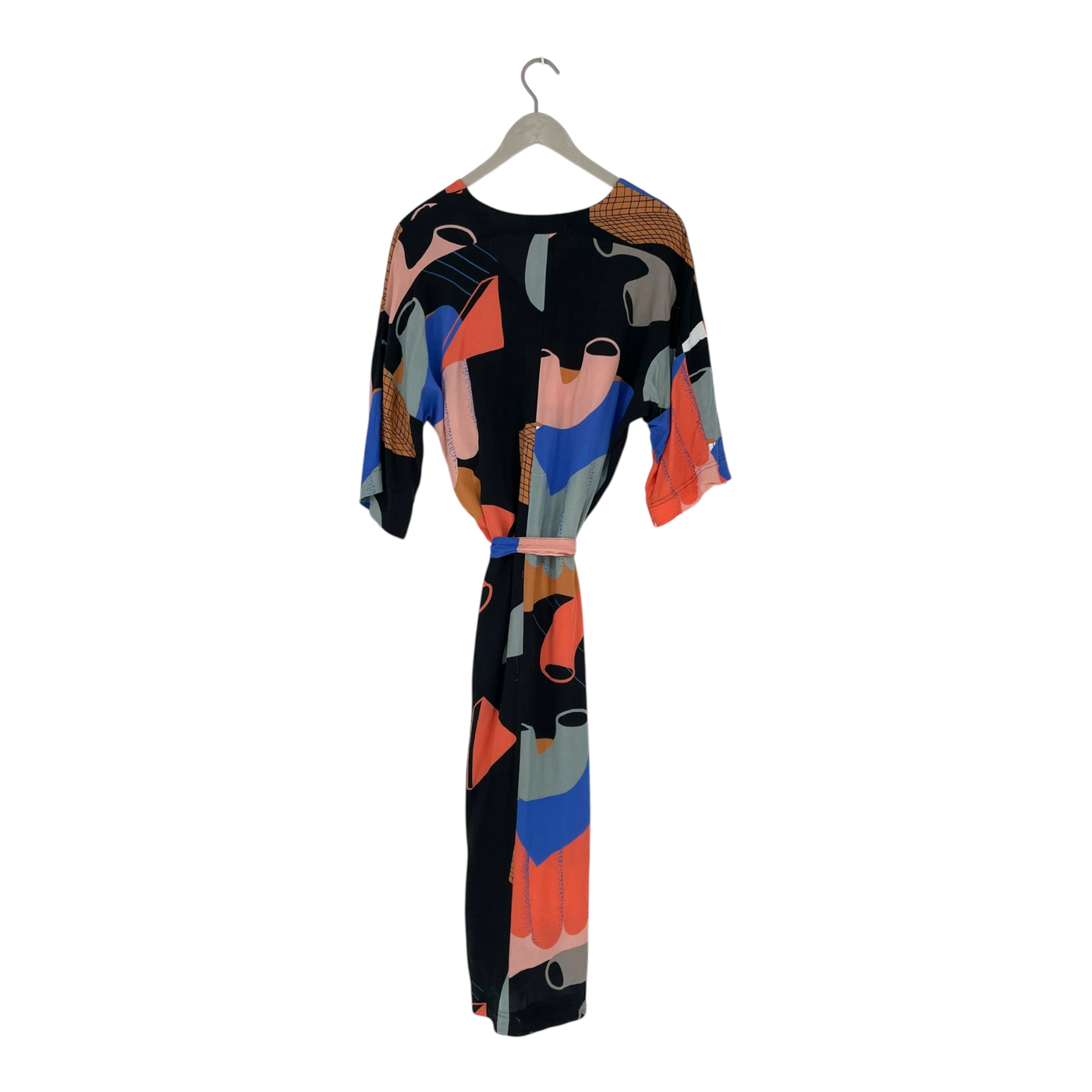 Papu belted dress, abstract | woman XS/S