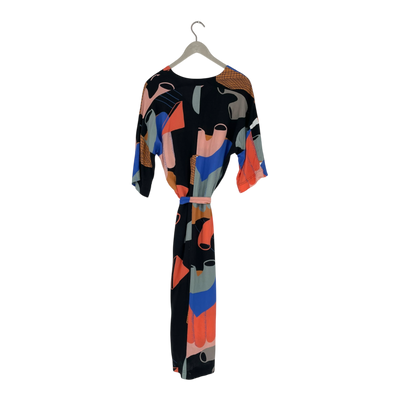 Papu belted dress, abstract | woman XS/S