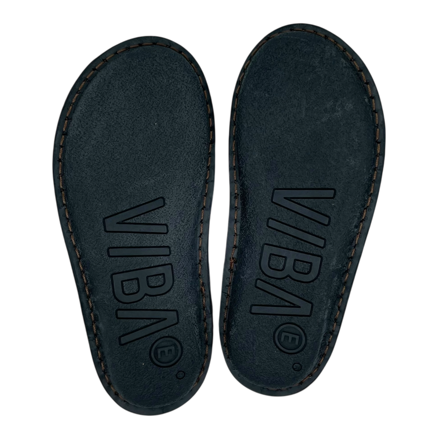 VIBAe Roma leather slippers, cocoa brown | 39